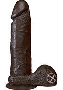 The Realistic Cock Dildo 8in - Chocolate