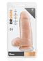 Dr. Skin Silver Collection Dr. Chubbs Dildo With Balls And Suction Cup 10in - Vanilla